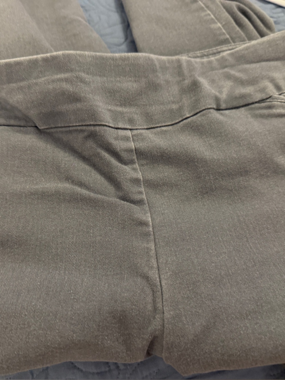 croft & barrow Charcoal Cropped Ankle Pants